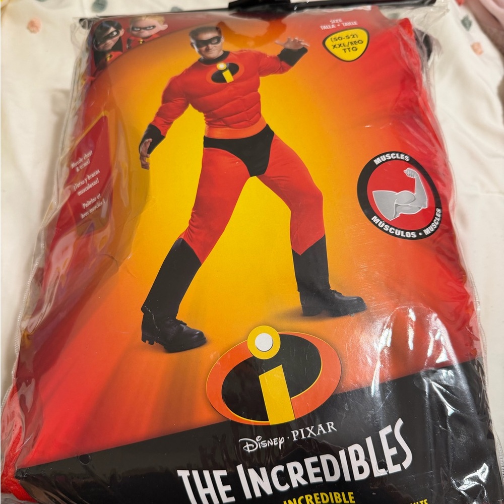 Disney The Incredibles Red and Black Men's Suit